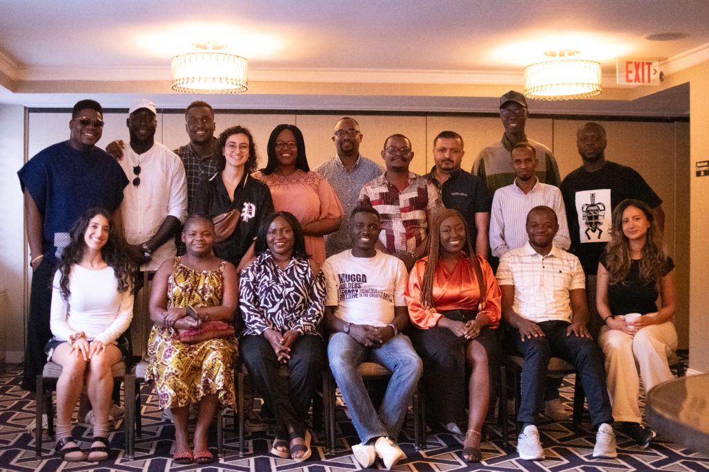 Group photo of the IVLP 2024 Program "Advocacy Through Social Media participants